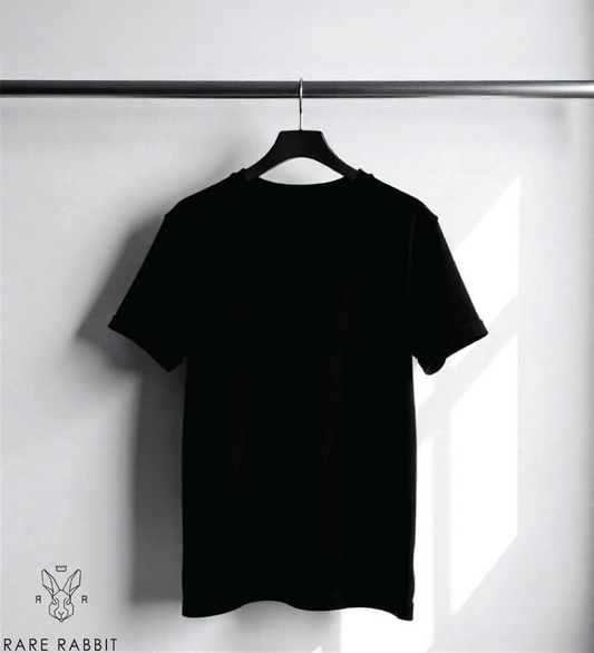 Rare Rabbit Signature Round Neck T-Shirt